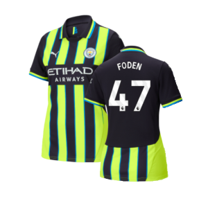 2024-2025 Man City Away Shirt (Womens) (Foden 47)