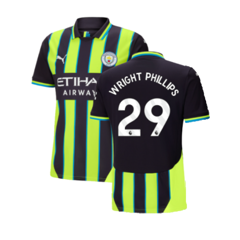 2024-2025 Man City Away Shirt (Wright Phillips 29)