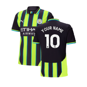 2024-2025 Man City Away Shirt (Your Name)