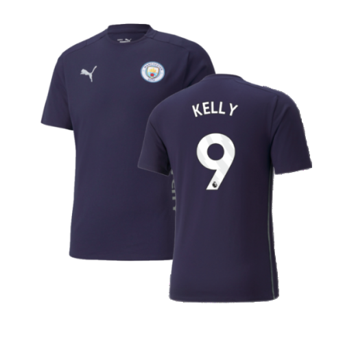 2024-2025 Man City Casuals Tee (Navy) (Kelly 9)