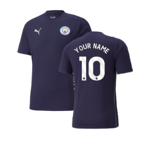 2024-2025 Man City Casuals Tee (Navy)