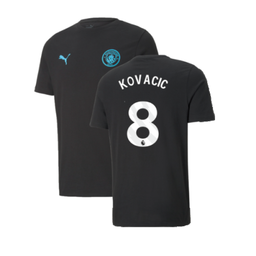 2024-2025 Man City ESS Tee (Black) (Kovacic 8)