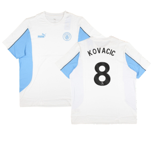 2024-2025 Man City ftblARCHIVE Tee (White) (Kovacic 8)