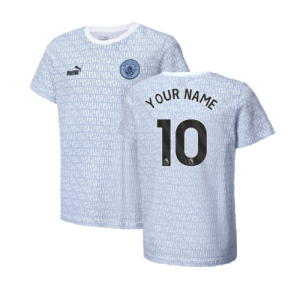 2024-2025 Man City ftblCulture Tee AOP (Light Blue)