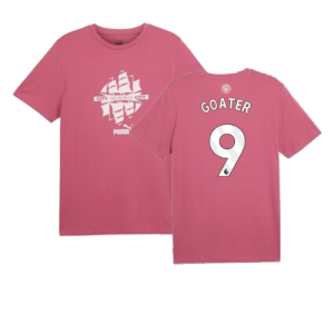 2024-2025 Man City ftblCulture Tee (Dusty Orchid) (Goater 9)