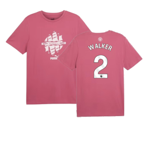 2024-2025 Man City ftblCulture Tee (Dusty Orchid) (Walker 2)