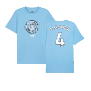 2024-2025 Man City ftblCulture Tee (Light Blue) (Aleixandri 4)