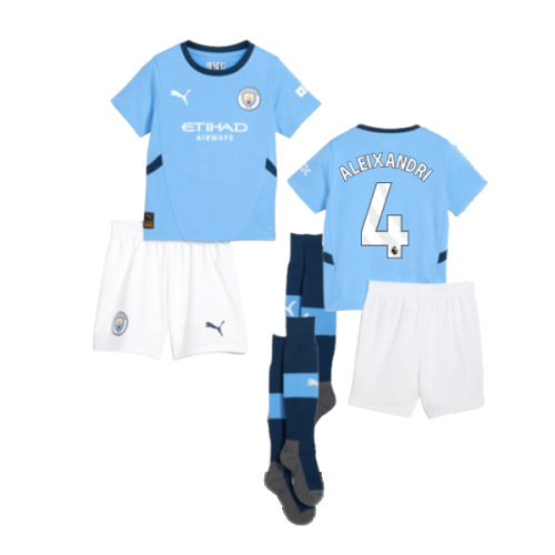 2024-2025 Man City Home Mini Kit (Aleixandri 4)