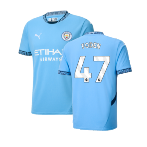 2024-2025 Man City Home Shirt (Foden 47)