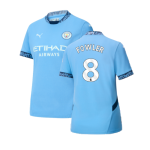 2024-2025 Man City Home Shirt (Womens) (Fowler 8)