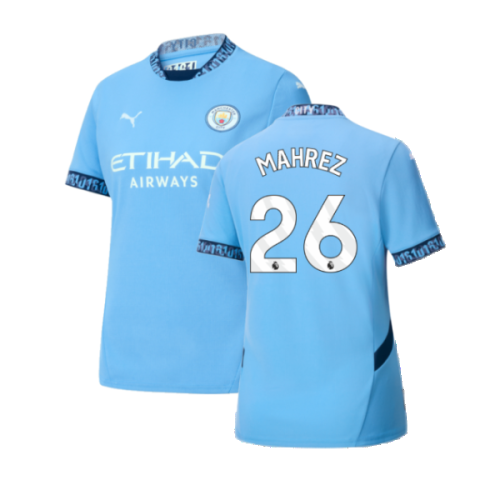 2024-2025 Man City Home Shirt (Womens) (Mahrez 26)