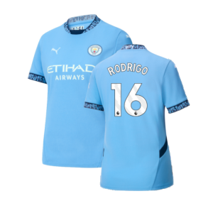 2024-2025 Man City Home Shirt (Womens) (Rodrigo 16)