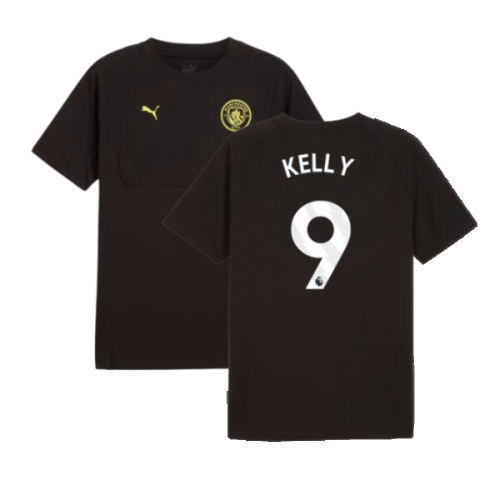 2024-2025 Man City Pumatech Pocket Tee (Black) (Kelly 9)