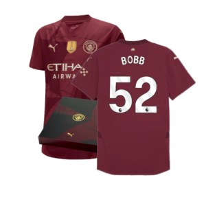 2024-2025 Man City Third Authentic Shirt w/packaging (Bobb 52) 2024-2025 Man City Third Authentic Shirt w/packaging (Bobb 52)