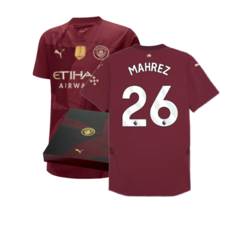 2024-2025 Man City Third Authentic Shirt w/packaging (Mahrez 26)