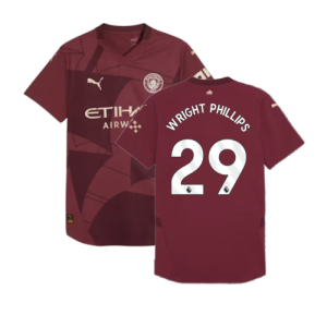 2024-2025 Man City Third Authentic Shirt (Wright Phillips 29)