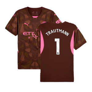 2024-2025 Man City Third Goalkeeper Shirt (Espresso Brown) (Trautmann 1)