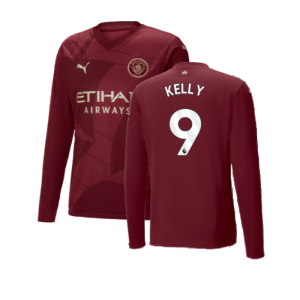 2024-2025 Man City Third Long Sleeve Shirt (Kelly 9)