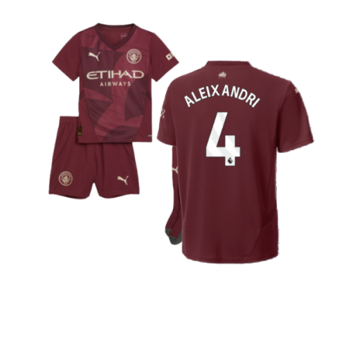 2024-2025 Man City Third Mini Kit (Aleixandri 4)