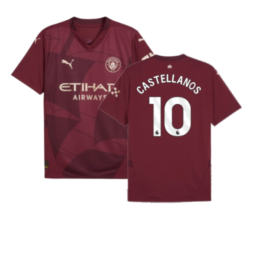 2024-2025 Man City Third Shirt (Castellanos 10)