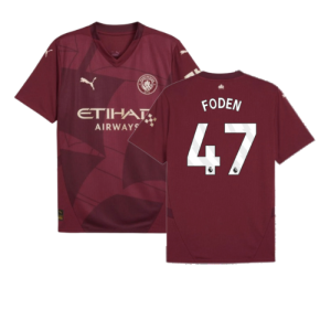 2024-2025 Man City Third Shirt (Foden 47)