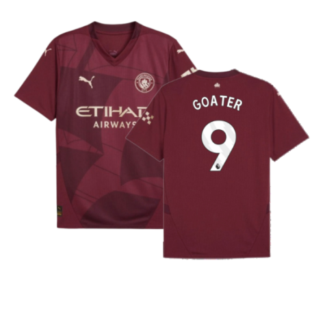 2024-2025 Man City Third Shirt (Goater 9)