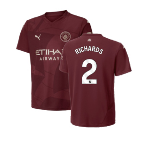 2024-2025 Man City Third Shirt (Kids) (Richards 2)