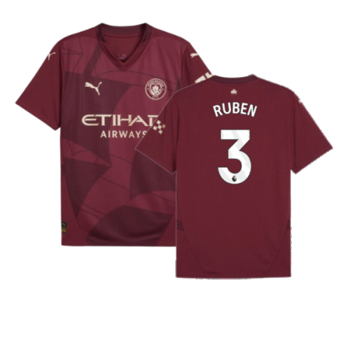 2024-2025 Man City Third Shirt (Ruben 3)
