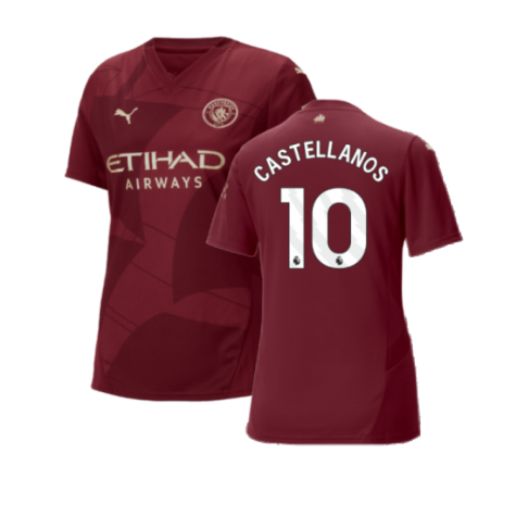 2024-2025 Man City Third Shirt (Womens) (Castellanos 10)