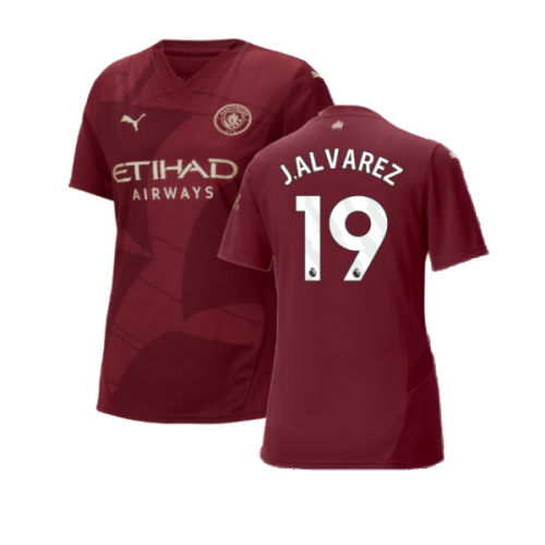 2024-2025 Man City Third Shirt (Womens) (J.Alvarez 19)