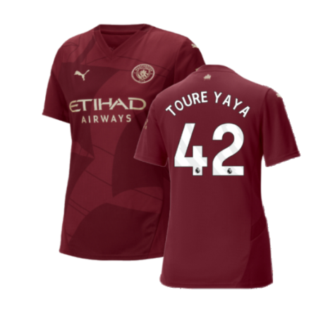 2024-2025 Man City Third Shirt (Womens) (Toure Yaya 42)