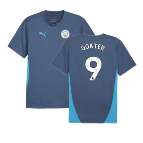 2024-2025 Man City Training Shirt (Inky Blue) (Goater 9)