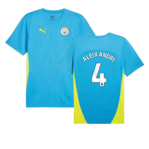 2024-2025 Man City Training Shirt (Magic Blue) (Aleixandri 4)