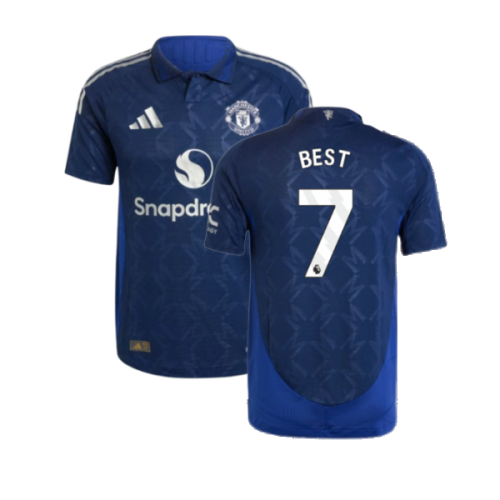 2024-2025 Man Utd Authentic Away Shirt (Best 7)