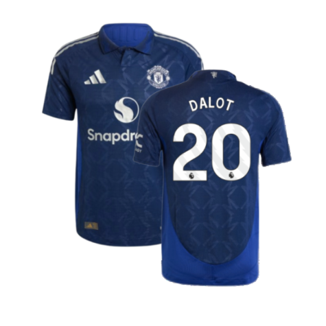 2024-2025 Man Utd Authentic Away Shirt (Dalot 20)