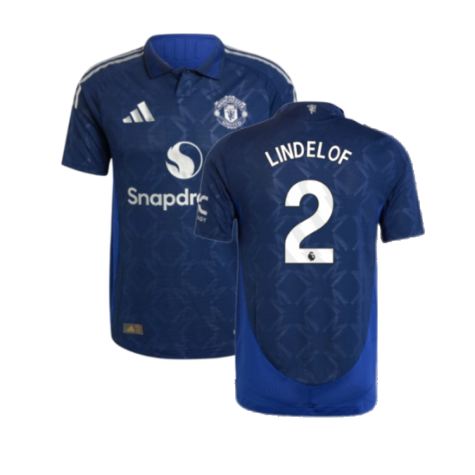 2024-2025 Man Utd Authentic Away Shirt (Lindelof 2)