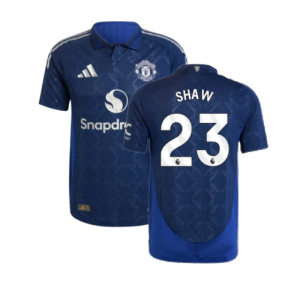2024-2025 Man Utd Authentic Away Shirt (Shaw 23) 2024-2025 Man Utd Authentic Away Shirt (Shaw 23)