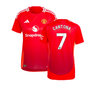 2024-2025 Man Utd Authentic Home Shirt (Womens) (Cantona 7)