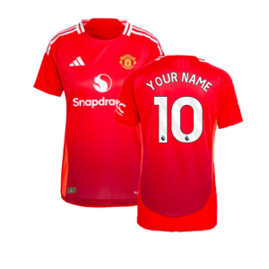 2024-2025 Man Utd Authentic Home Shirt (Womens)