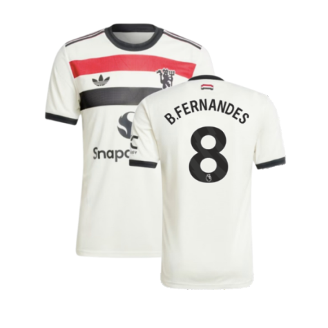 2024-2025 Man Utd Authentic Third Shirt (B.Fernandes 8)