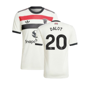 2024-2025 Man Utd Authentic Third Shirt (Dalot 20)