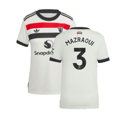 2024-2025 Man Utd Authentic Third Shirt (Womens) (Mazraoui 3)