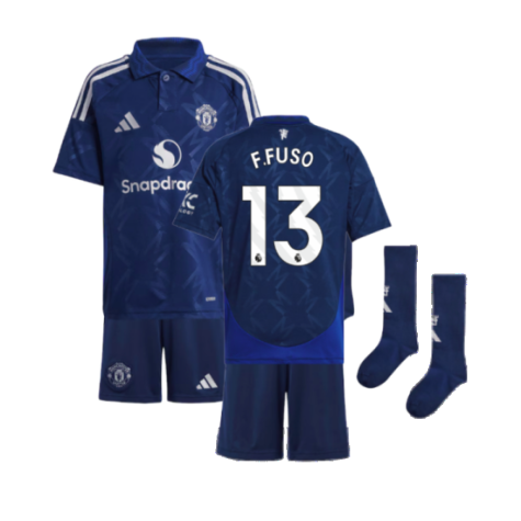 2024-2025 Man Utd Away Mini Kit (F.Fuso 13)