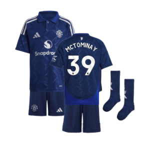 2024-2025 Man Utd Away Mini Kit (McTominay 39)