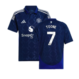 2024-2025 Man Utd Away Shirt (Kids) (Toone 7)