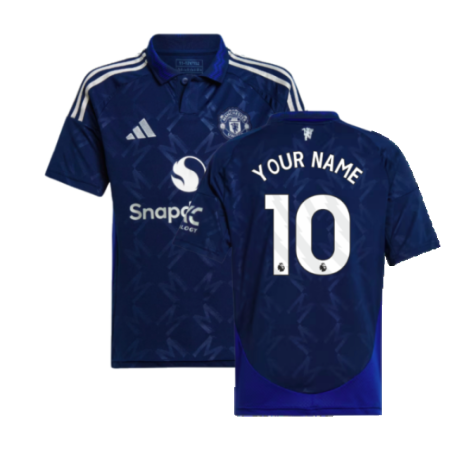 2024-2025 Man Utd Away Shirt (Kids) (Your Name)