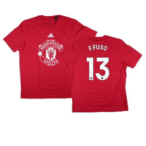 2024-2025 Man Utd DNA Graphic Tee (Red) (F.Fuso 13)