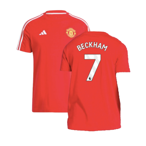 2024-2025 Man Utd DNA Tee (Red) (Beckham 7)