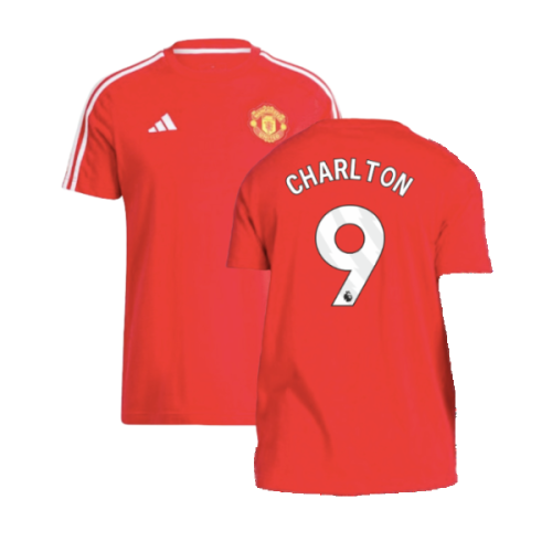 2024-2025 Man Utd DNA Tee (Red) (Charlton 9)