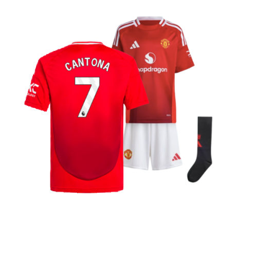 2024-2025 Man Utd Home Mini Kit (Cantona 7)